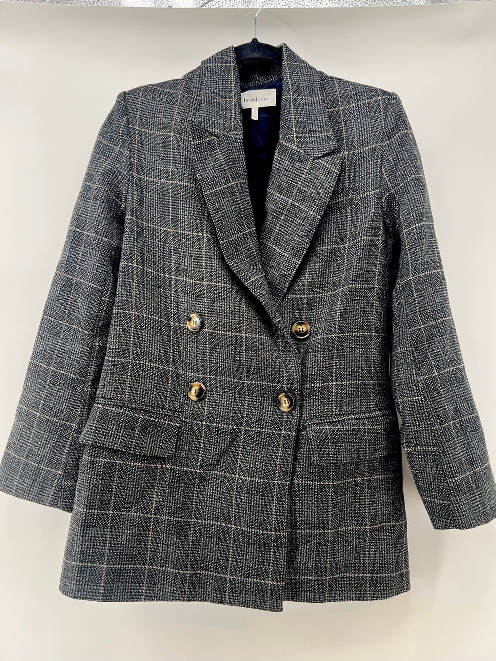 Hearloom NWOT Sample double breasted blazer XS oversized